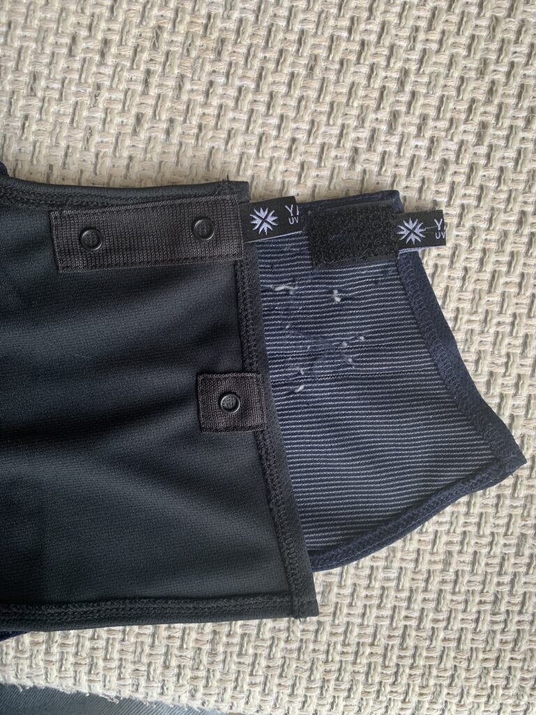 留め具部分の比較写真